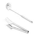 Pasta Spoon Spaghetti Server Spaghetti Spoon and Pasta Tong Serving Utensils Stainless Steel Noodle Cooking Spaghetti Tools
