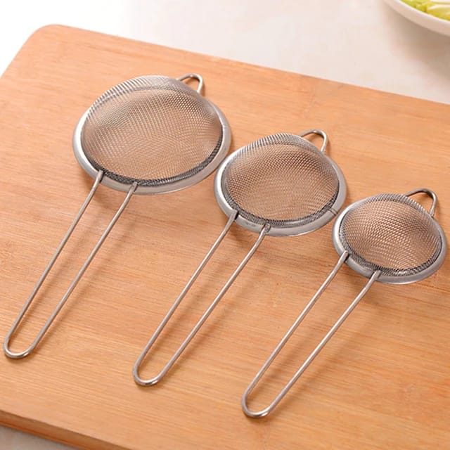 3pcs Stainless Steel Multipurpose Strainer Set